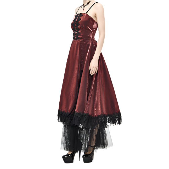 Marian Blood Red Dress by Devil Fashion