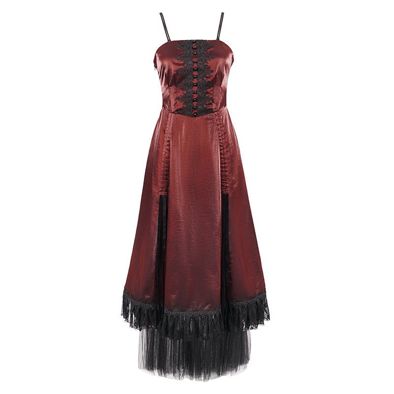 Marian Blood Red Dress by Devil Fashion