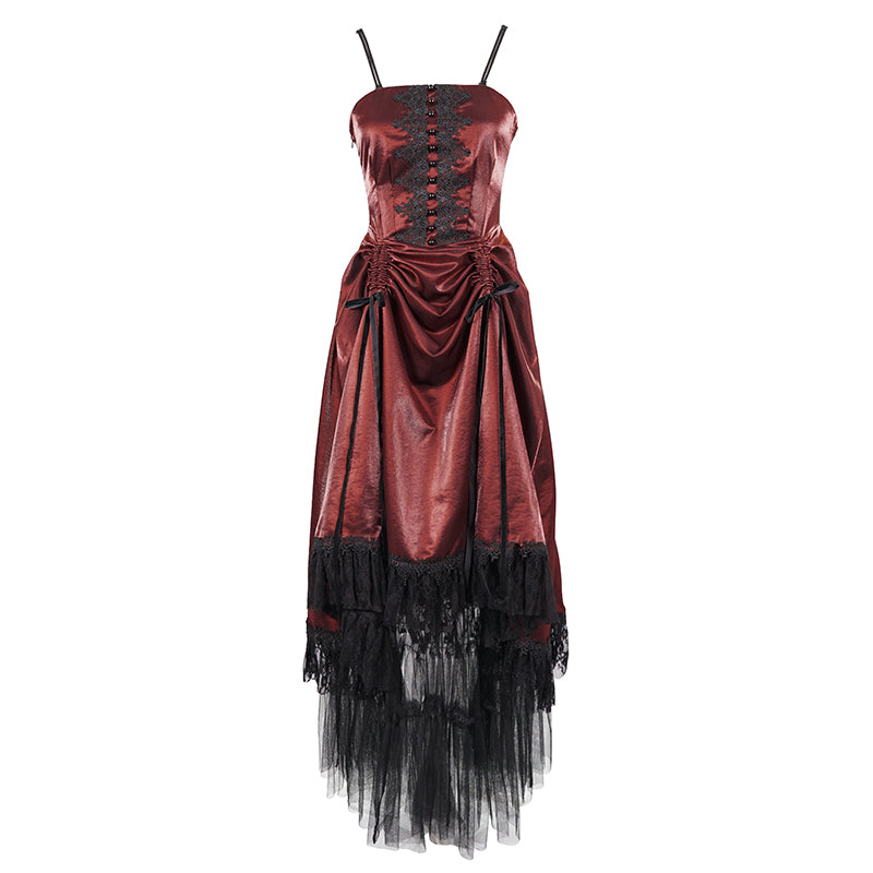 Marian Blood Red Dress by Devil Fashion