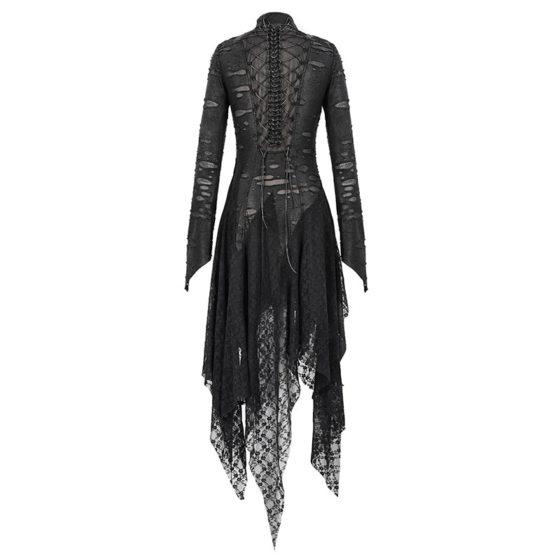 Not My Spine Dress by Devil Fashion