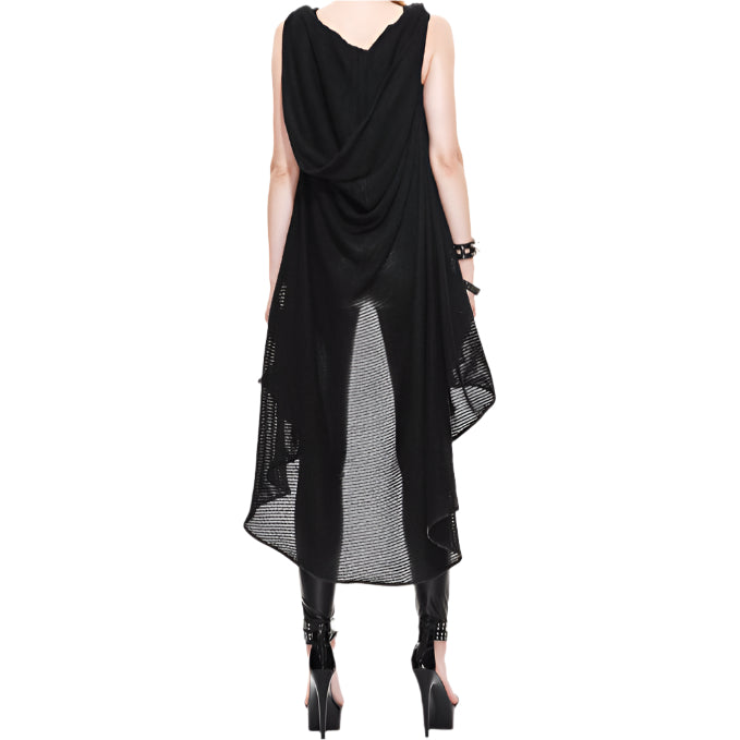 Underground Hooded Vest Cape by Devil Fashion