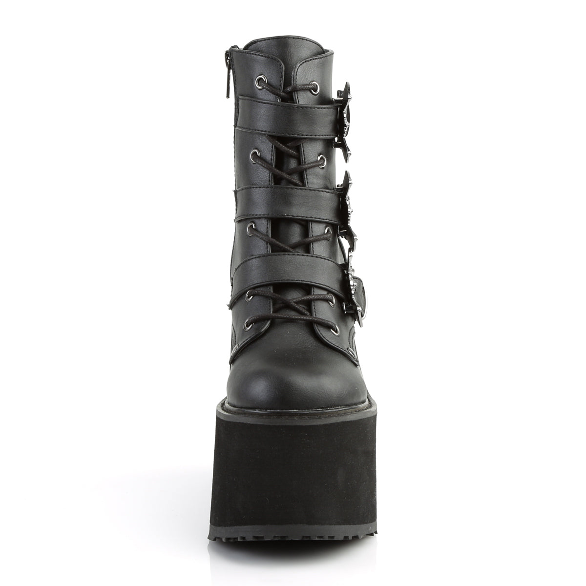 SWING-103 Bat Platform Ankle Boots by Demonia