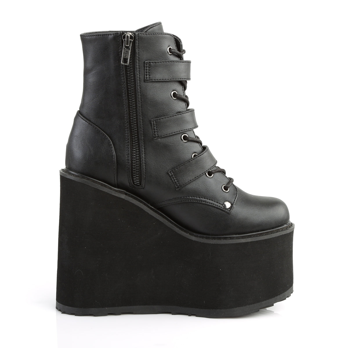 SWING-103 Bat Platform Ankle Boots by Demonia