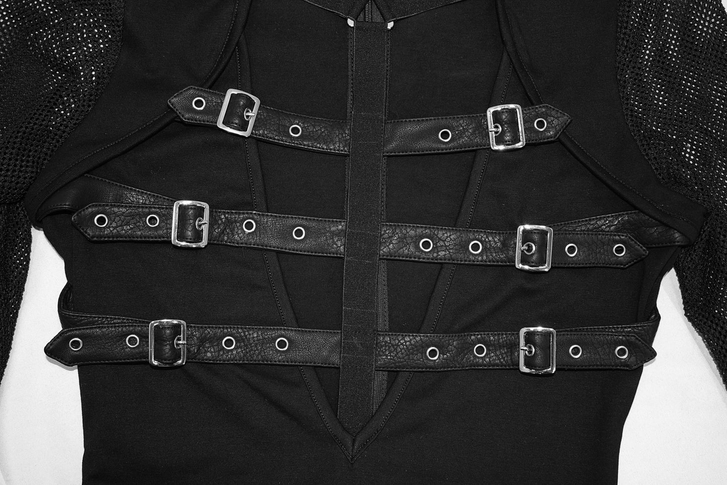 Toxic Rain Bodysuit Top by Devil Fashion