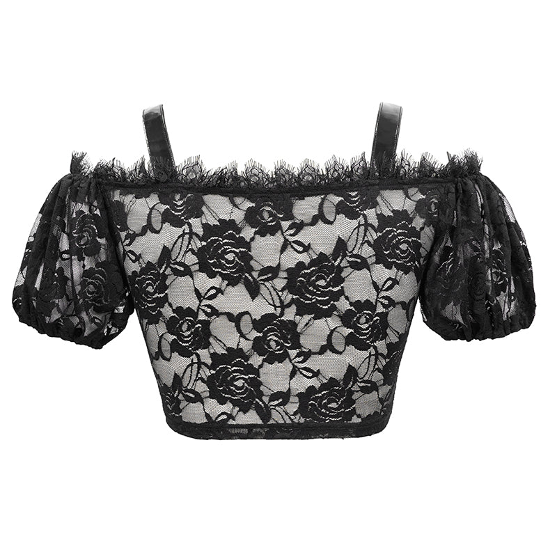 Sweet Solitude Crop Top by Devil Fashion