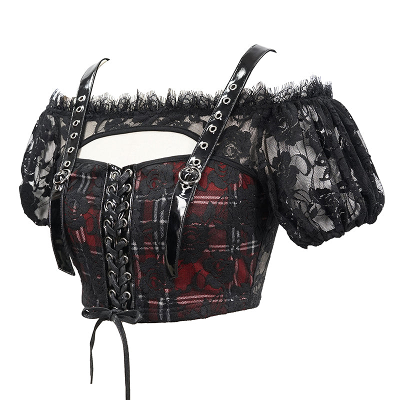 Sweet Solitude Crop Top by Devil Fashion