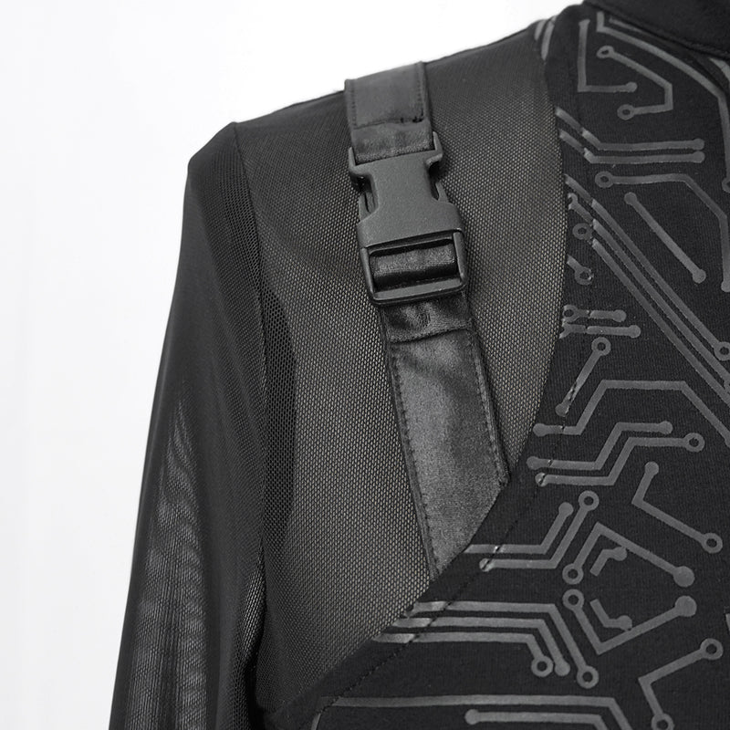 Rogue Files Crop Top by Devil Fashion