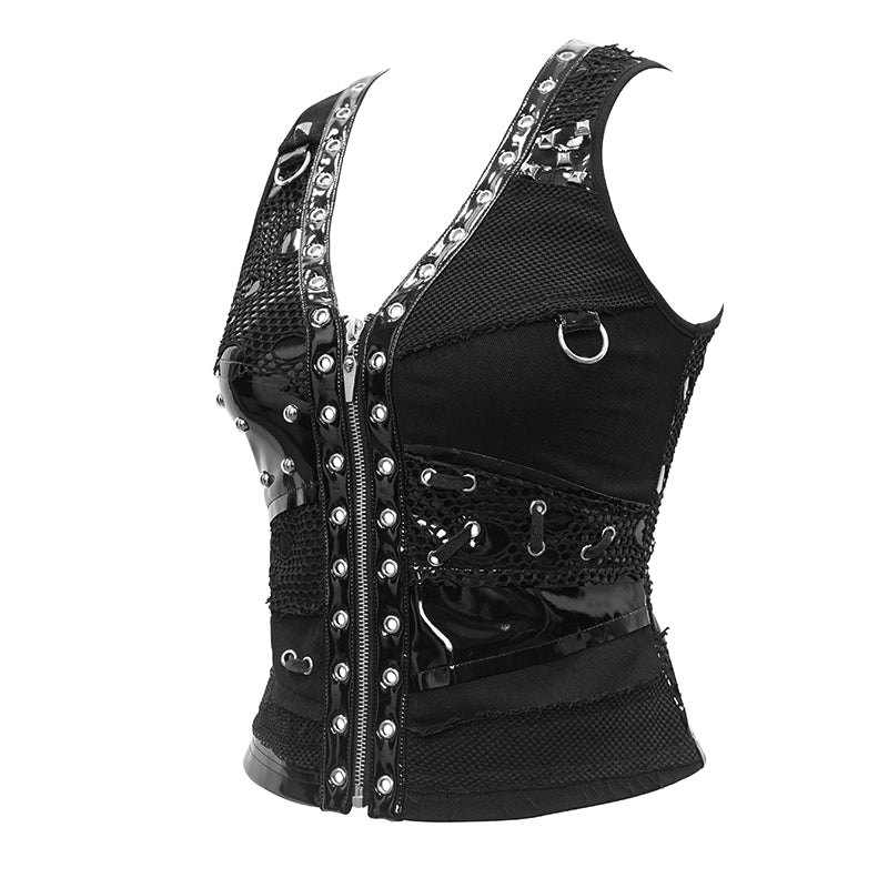 Mayhem Vest Top by Devil Fashion