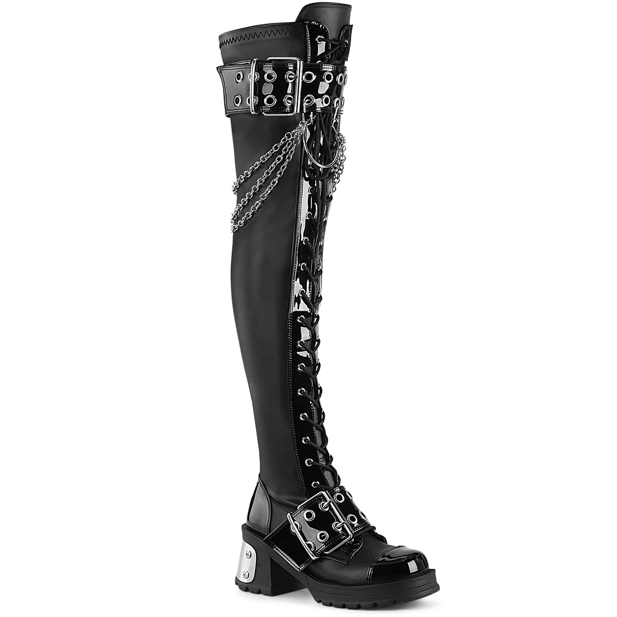 BRATTY-304 Over-The-Knee Boots by Demonia