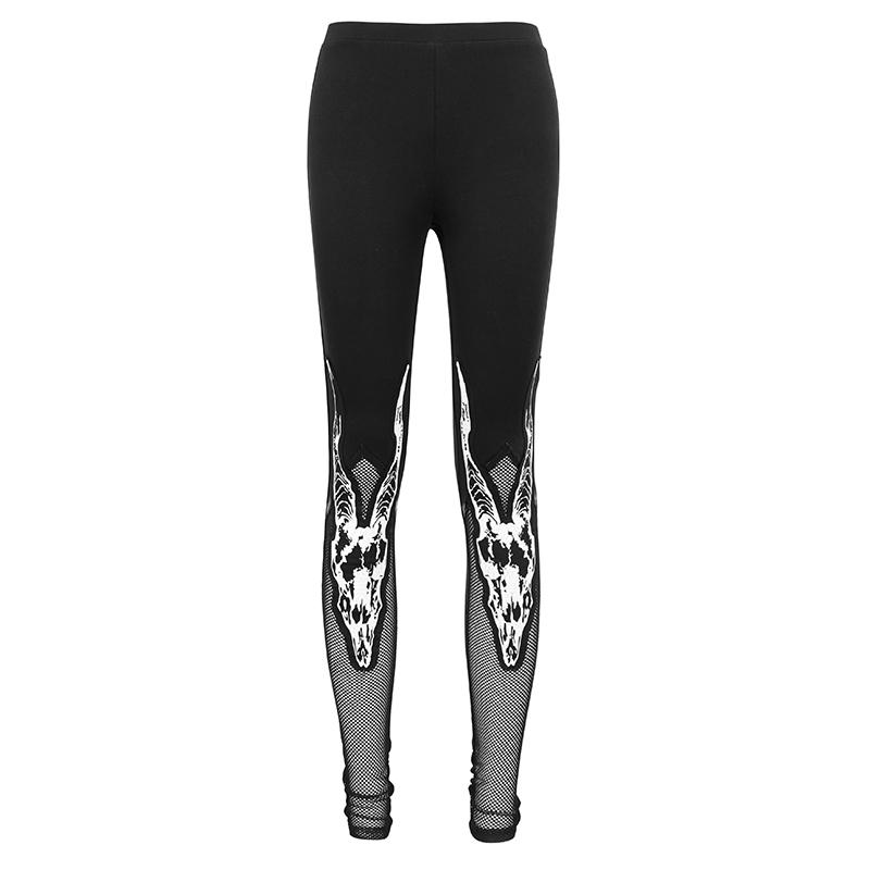 Twisted Horns Leggings by Devil Fashion