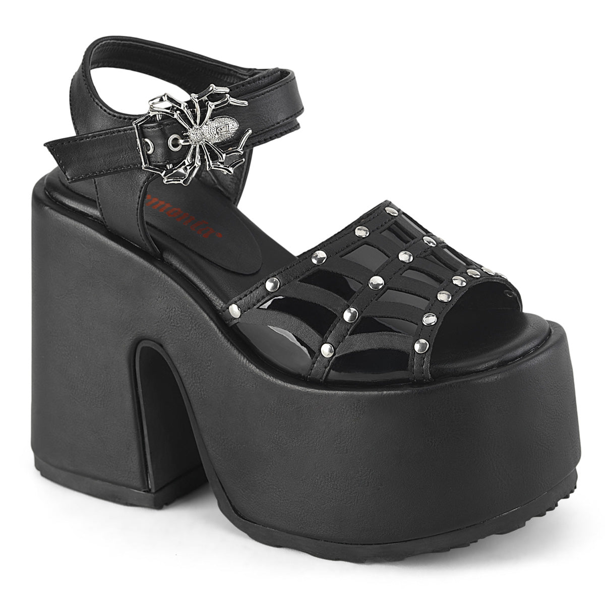 CAMEL-17 Spiderweb Sandals by Demonia – The Dark Side of Fashion