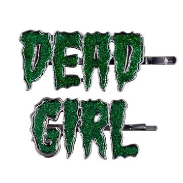 Dead Girl Hair Slides by Kreepsville 666