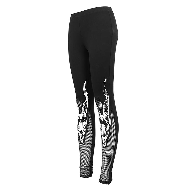 Twisted Horns Leggings by Devil Fashion