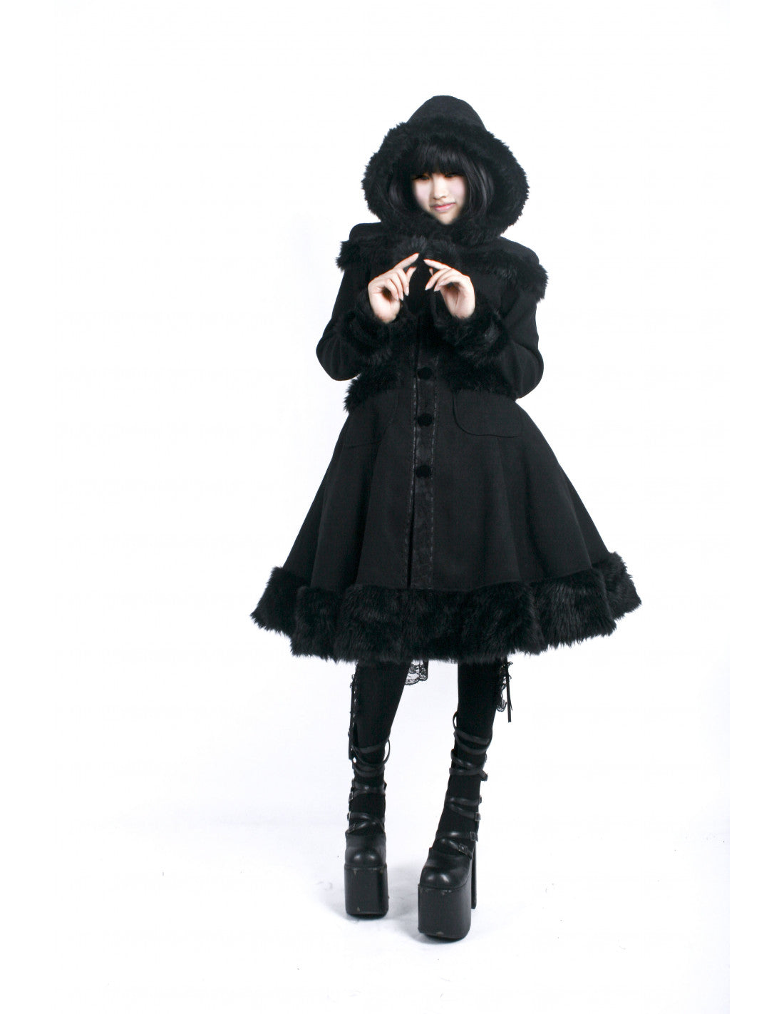 Gothic Midnight Coat by Punk Rave