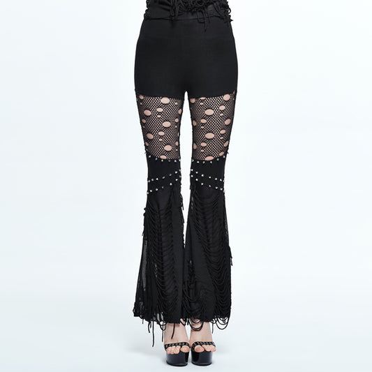 Doom Flared Pants by Devil Fashion