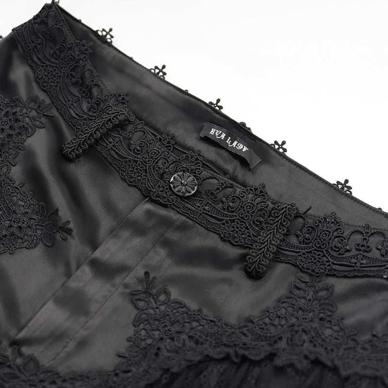 Melvina Gothic Flared Pants by Eva Lady