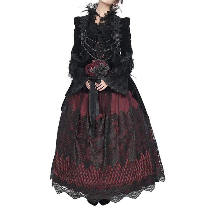 Victorian Dream Gothic Velvet Jacket by Eva Lady