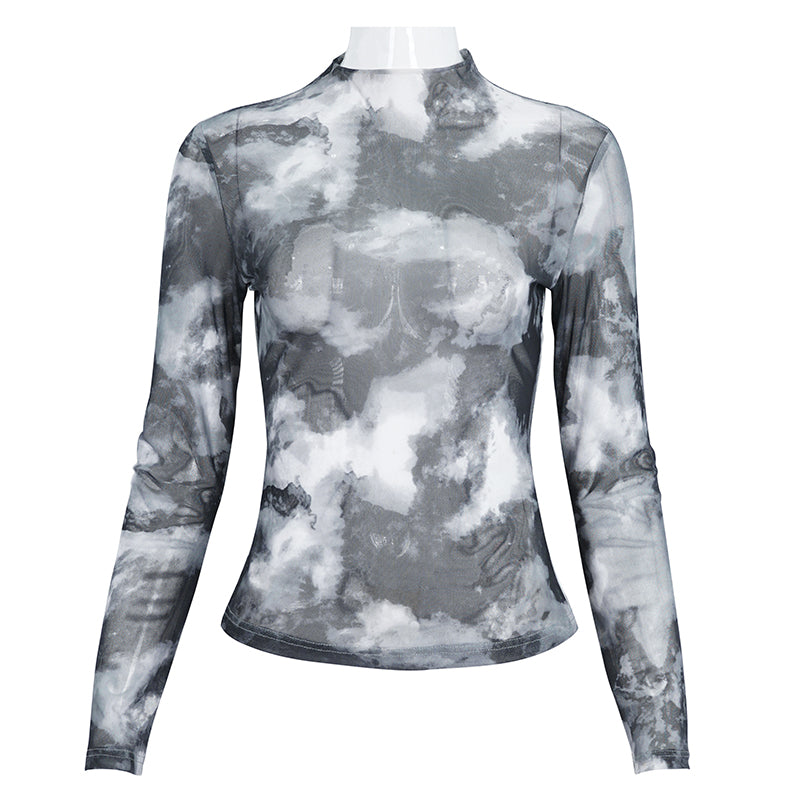 Head In The Clouds Gothic Harness Top by Devil Fashion