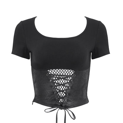 Tamara Gothic Armor Top by Devil Fashion