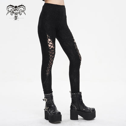 Ingrid Gothic Leggings by Devil Fashion