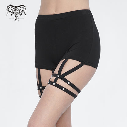 Brodie Gothic Shorts by Devil Fashion