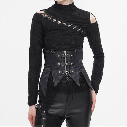Noctis Gothic Corset Vest by Devil Fashion