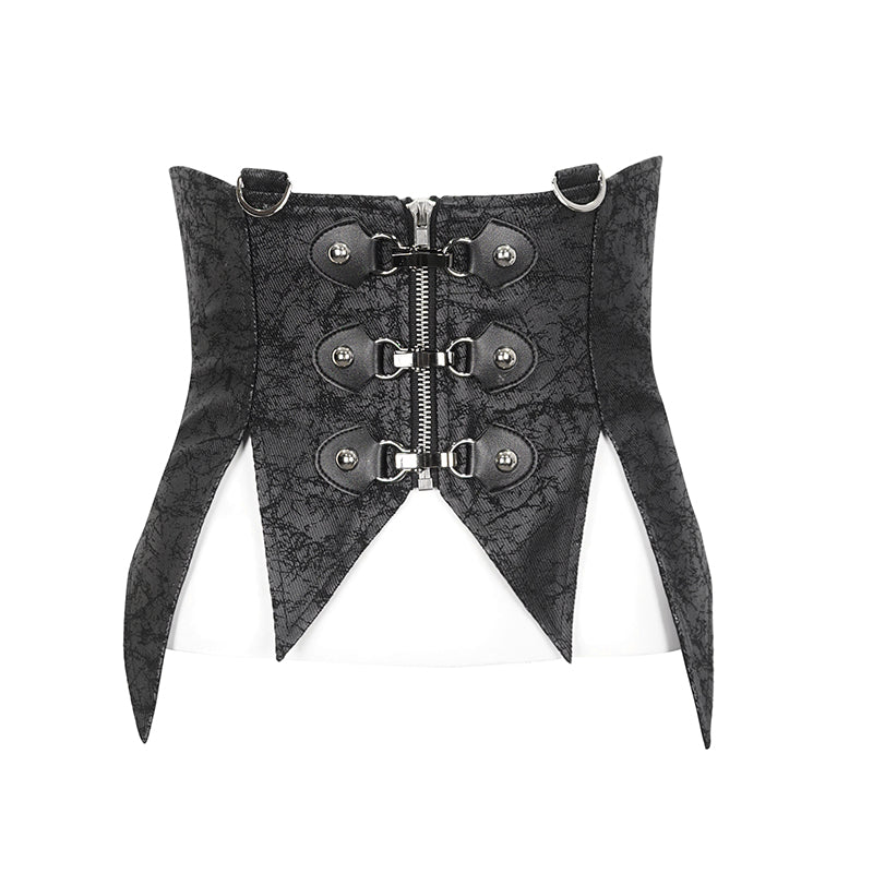 Noctis Gothic Corset Vest by Devil Fashion