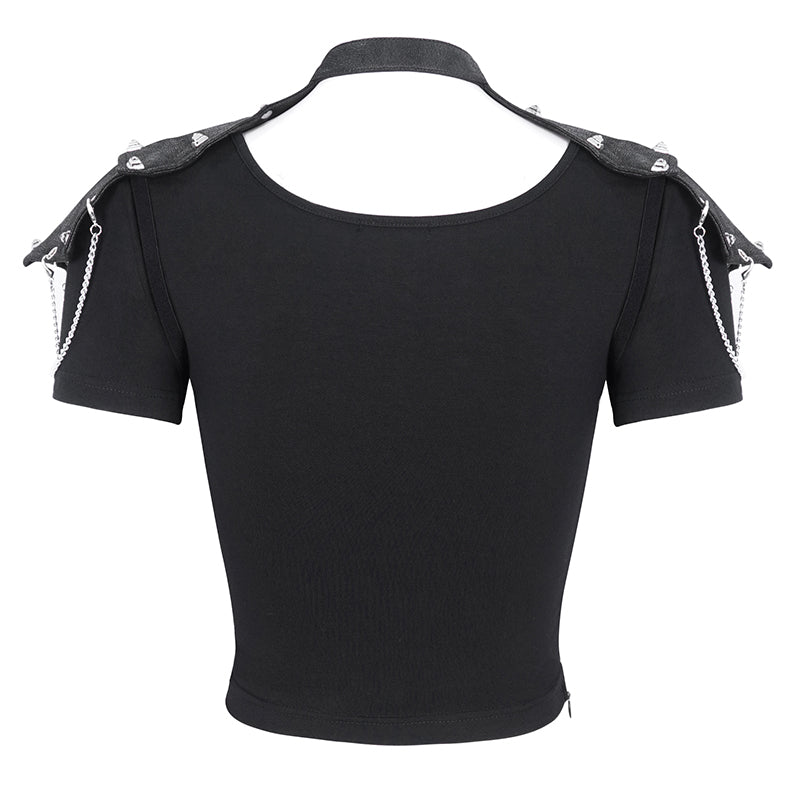 Tamara Gothic Armor Top by Devil Fashion