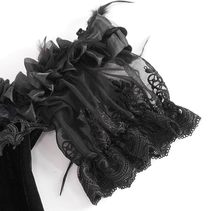 Gwendoly Black Gothic Dress by Eva Lady