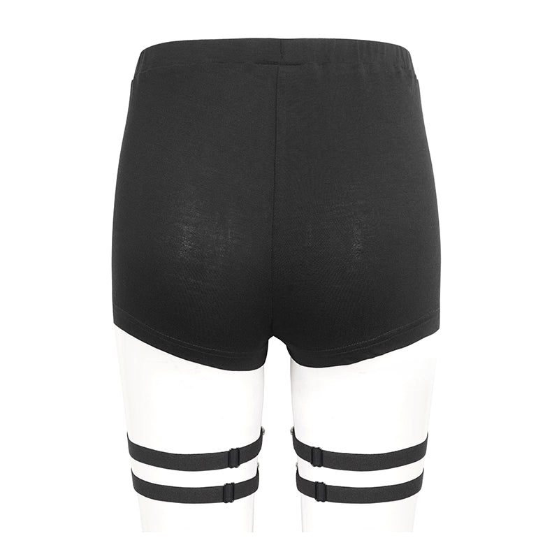 Brodie Gothic Shorts by Devil Fashion