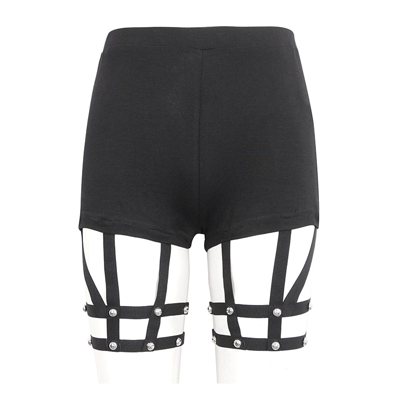 Brodie Gothic Shorts by Devil Fashion