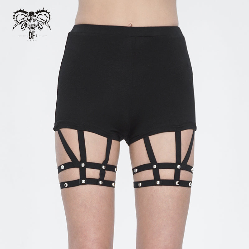 Brodie Gothic Shorts by Devil Fashion