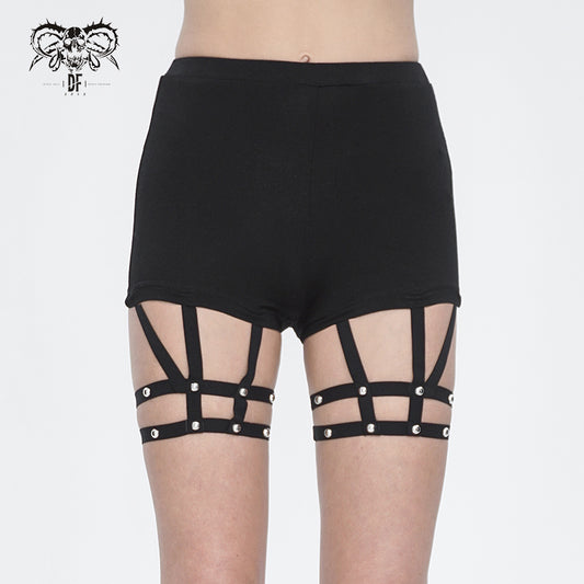 Brodie Gothic Shorts by Devil Fashion