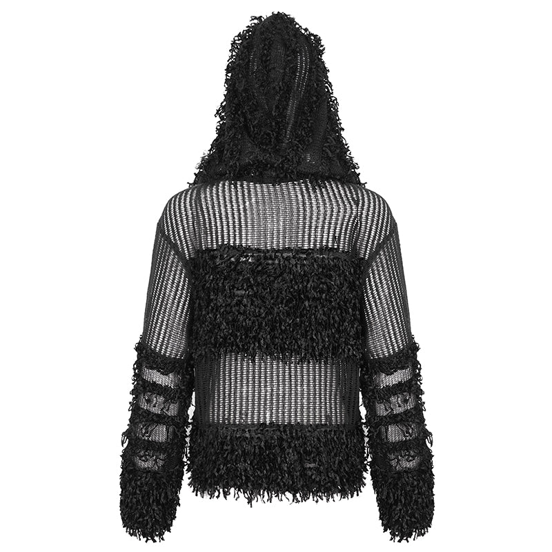 Keeper of Promises Hooded Sweater Top by Devil Fashion