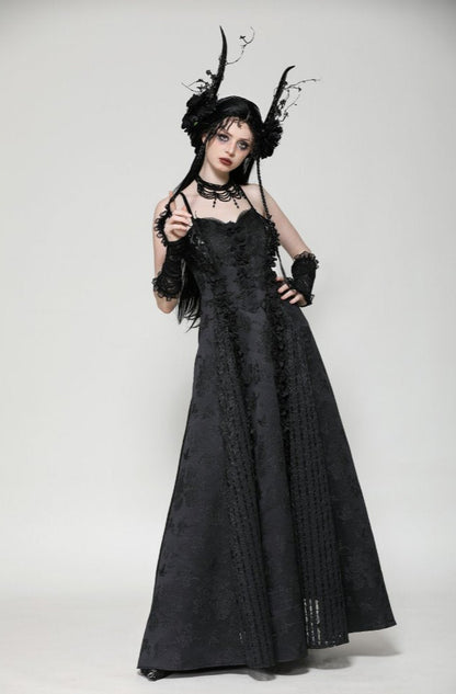 Laid To Rest Gothic Floral Dress by Dark In Love