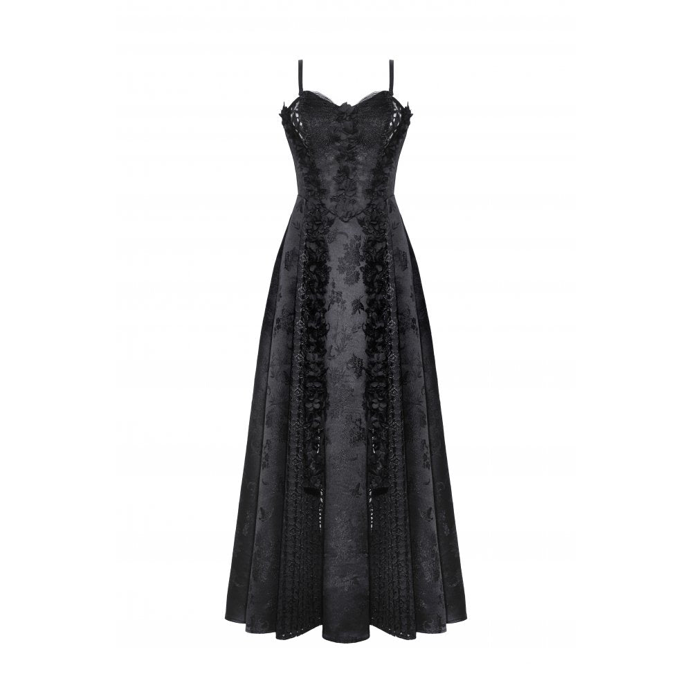 Laid To Rest Gothic Floral Dress by Dark In Love