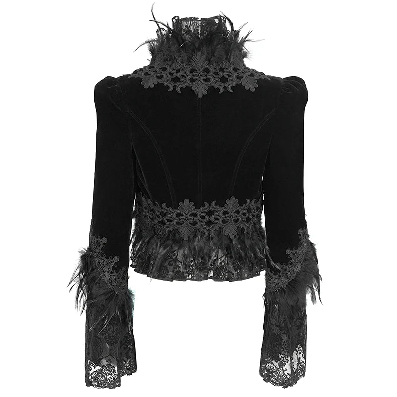 Victorian Dream Gothic Velvet Jacket by Eva Lady