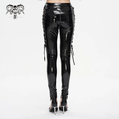 Purity Gothic Patent Leather Pants by Devil Fashion