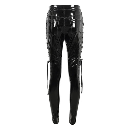 Purity Gothic Patent Leather Pants by Devil Fashion