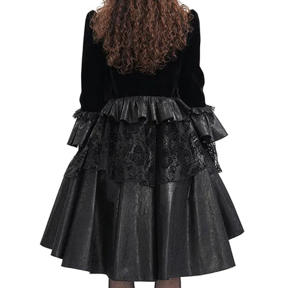 Rayleigh Victorian Gothic Velvet Jacket by Devil Fashion