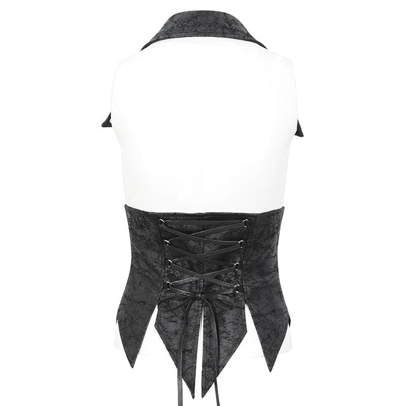 Noctis Gothic Corset Vest by Devil Fashion
