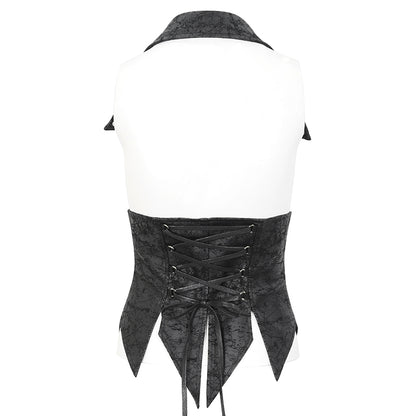Noctis Gothic Corset Vest by Devil Fashion