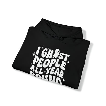 I Ghost People All Year Round Hoodie by The Dark Side of Fashion