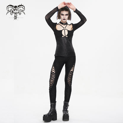 Ingrid Gothic Leggings by Devil Fashion