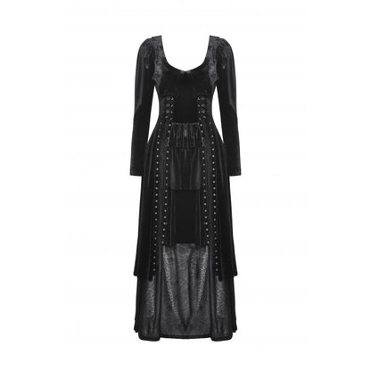 Lorelei Gothic Spiderweb Dress by Dark In Love