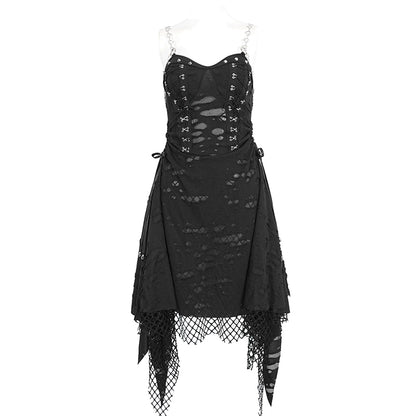 black tattered dress Gothic Dark Tattered Cape BW142 DARK IN LOVE