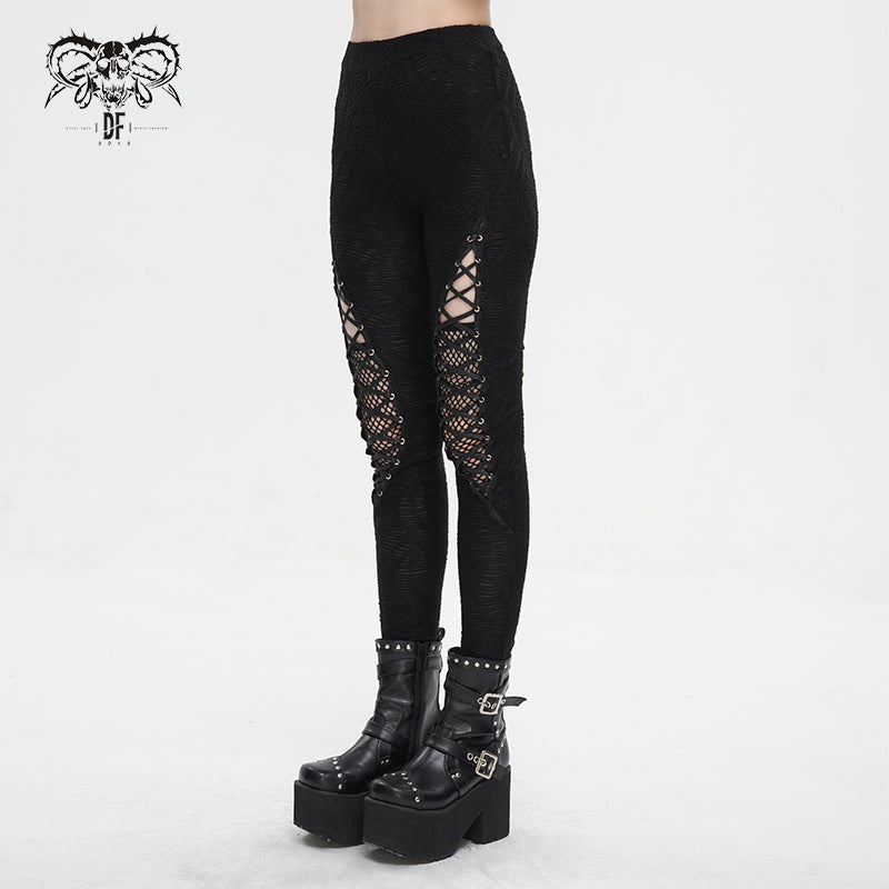 Ingrid Gothic Leggings by Devil Fashion