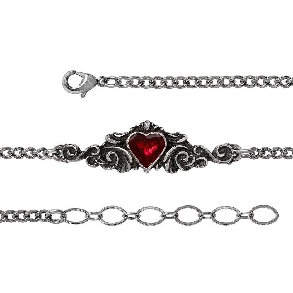 Betrothal Wrist Chain Bracelet by Alchemy Gothic