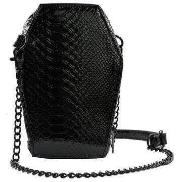 Coffin Mini Crossbody Skull Purse by Kreepsville 666