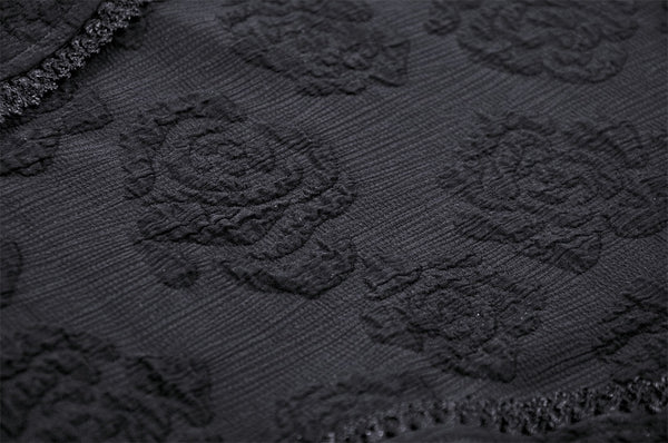 Melancholy Cry Bell Sleeves Bolero Top by Dark In Love